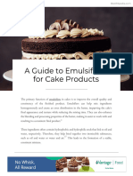 AGuideto Emulsifiersfor Cake Products BAKERpaper