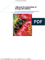 Solution Manual For Essentials of Biology 5th Edition