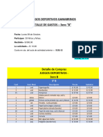 IV Juegos Deportivos Gamarrinos - Detalle de Compras 3ero B-1