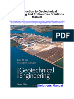 Introduction To Geotechnical Engineering 2nd Edition Das Solutions Manual