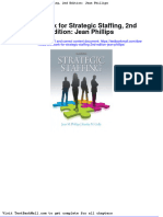 Test Bank For Strategic Staffing 2nd Edition Jean Phillips