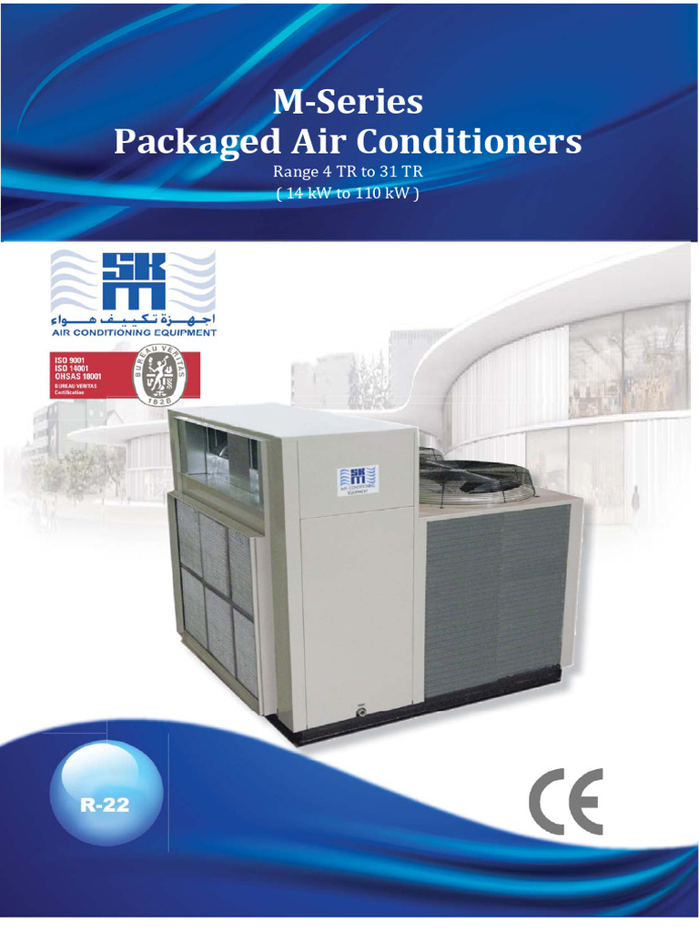 SKM M-Series Packaged Air Conditioners | PDF | Air Conditioning ...