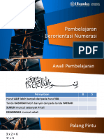 Pembelajaran Berorientasi Numerasi 21 A