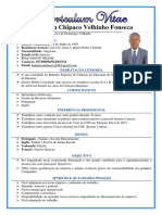 Curriculum Vitae - Handerson Chipaco Velhinho Fonseca