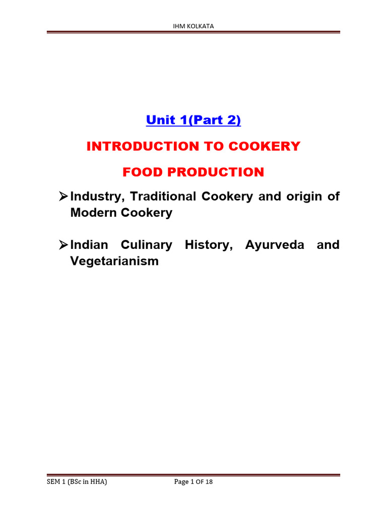 1374 Origin of Traditional and Modern Cuisine Indian Culinary History | PDF