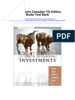 Investments Canadian 7th Edition Bodie Test Bank