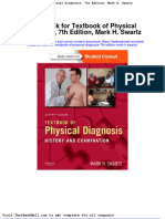 Test Bank For Textbook of Physical Diagnosis 7th Edition Mark H Swartz