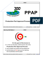 PPAP Production Part Approval Process 4 TH Edition