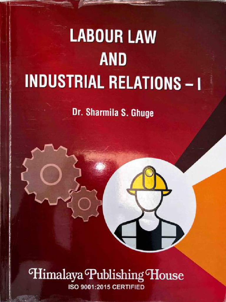 Labour law and industrial relations 1 dr sharmila s ghuge pdf