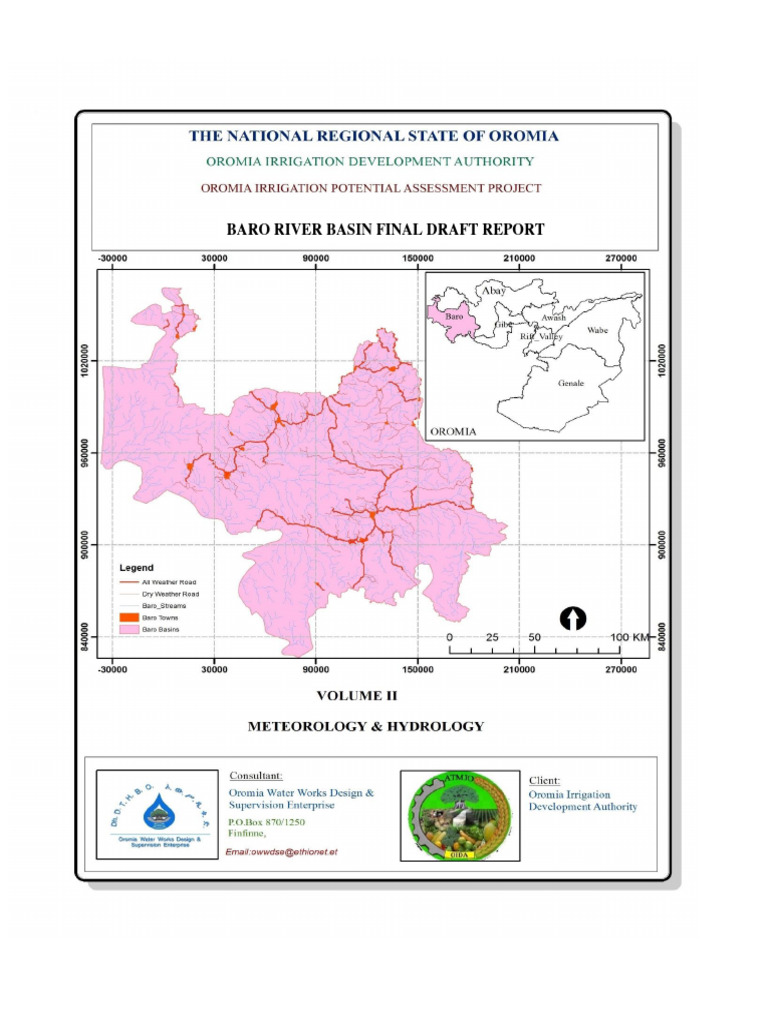 Baro River Basin Hydrology Study Report | PDF | Drainage Basin | Hydrology