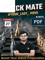 CHECKMATE #Yourlastmove (27 December) ...