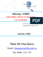 MKT SLIDE TTHCM Slide Chương 0