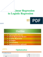 From Linear Regression To Logistic Regression - Update - 1