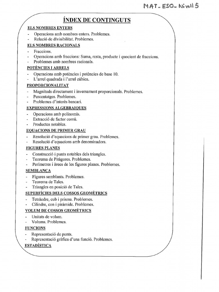 MAT ESO Nivell 5.solucions PDF