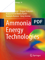 Ammonia Energy Technologies: Ibrahim Dincer Dogan Erdemir Muhammed Iberia Aydin Huseyin Karasu Greg Vezina