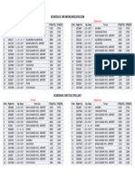 Flight Schedule - 5