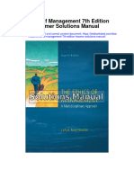 Ethics of Management 7th Edition Hosmer Solutions Manual