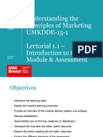 UPM Lectorial 1.1 - Introduction to the Module  Assessment