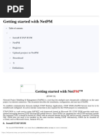 Getting Started With Netpm