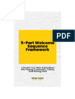5-Part Welcome Sequence Framework