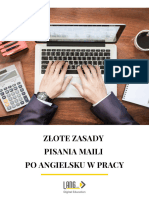 Zlote Zasady Pisania Maili Po Angielsku W Pracy