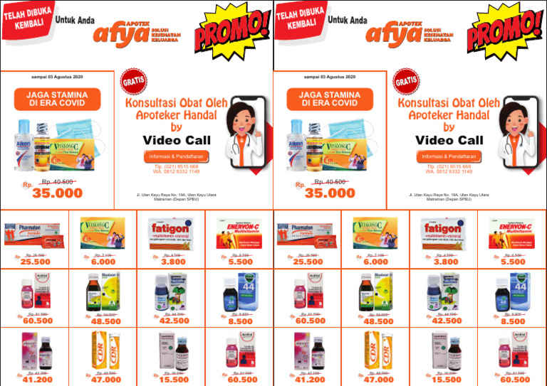 Konsultasi Obat Gratis via Video Call | PDF