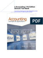 Financial Accounting 11th Edition Albrecht Test Bank