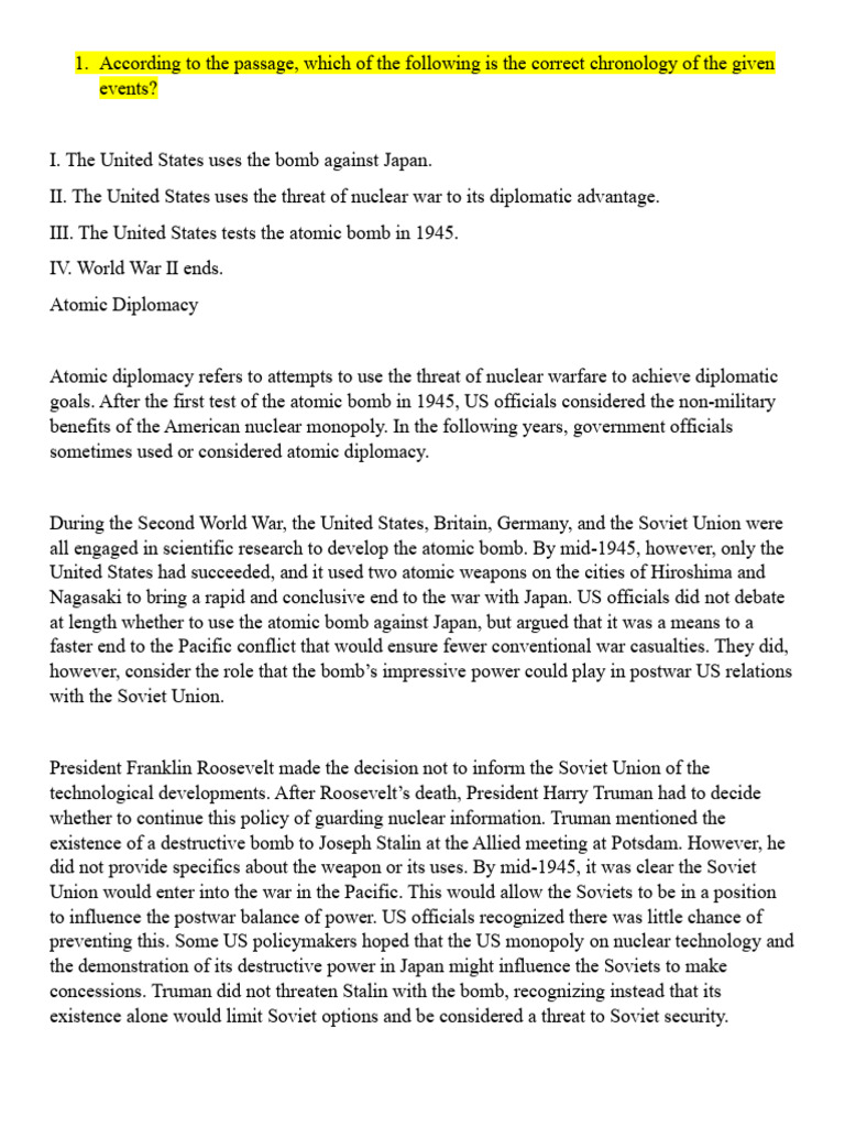 Flash Card 34 (Historical) | PDF