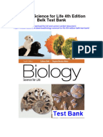 Biology Science For Life 4th Edition Belk Test Bank