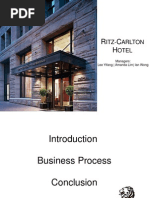 Ritz-Carlton Employee Training Overview | PDF | Learning | Hotel