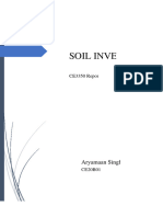 Soil Exploration Report