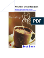 Marketing 5th Edition Grewal Test Bank