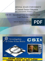 CDI 201 PPT the Method of Criminal Investigation Midterm Coverage
