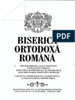 Biserica Ortodoxa Romana 2009 Nr.1 8