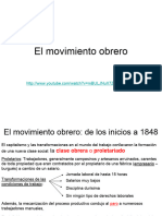 1 El Movimiento Obrero