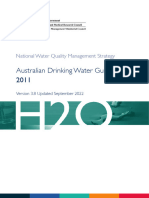 Australian Drinking Water Guidelines ADWG V3-8 Sep2022