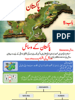 Ch5 Resources of Pakistan