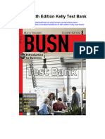 Busn 8 8th Edition Kelly Test Bank