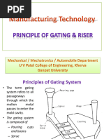 Principle of Gating Riser