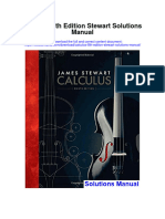 Calculus 8th Edition Stewart Solutions Manual