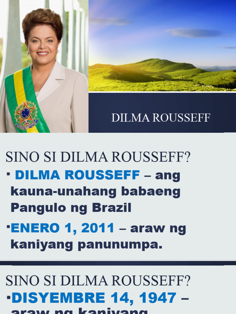 Sino Si Dilma Rousseff | PDF
