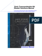 Calculus Early Transcendentals 8th Edition Stewart Solutions Manual