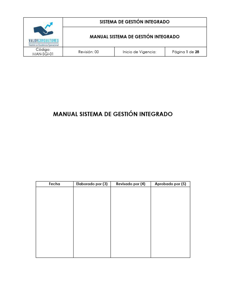 Manual Sgi Descargar Gratis Pdf Auditoría Business
