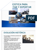 PLATICA LOGISTICA PARA EXPORTADORES E IMPORTADORES