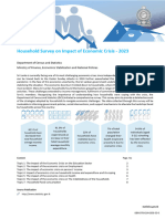 Household Survey On Impact of Economic Crisis - 2023