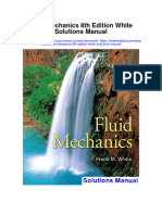 Fluid Mechanics 8th Edition White Solutions Manual