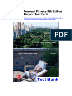 Focus On Personal Finance 5th Edition Kapoor Test Bank