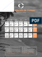 Minha: Agenda de Treinos