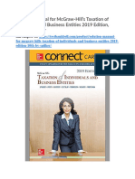 Solution Manual For Mcgraw Hills Taxation of Individuals and Business Entities 2019 Edition 10th by Spilker