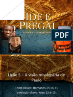 Ide e Pregai Licao 5